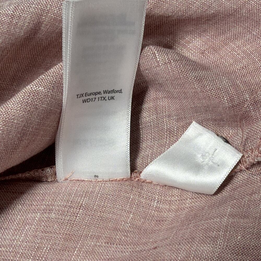 NWOT Sigrid Olsen Women's Lagenlook 100% Linen V-Neck Tunic/Blouse - Size 2X - Picture 15 of 15